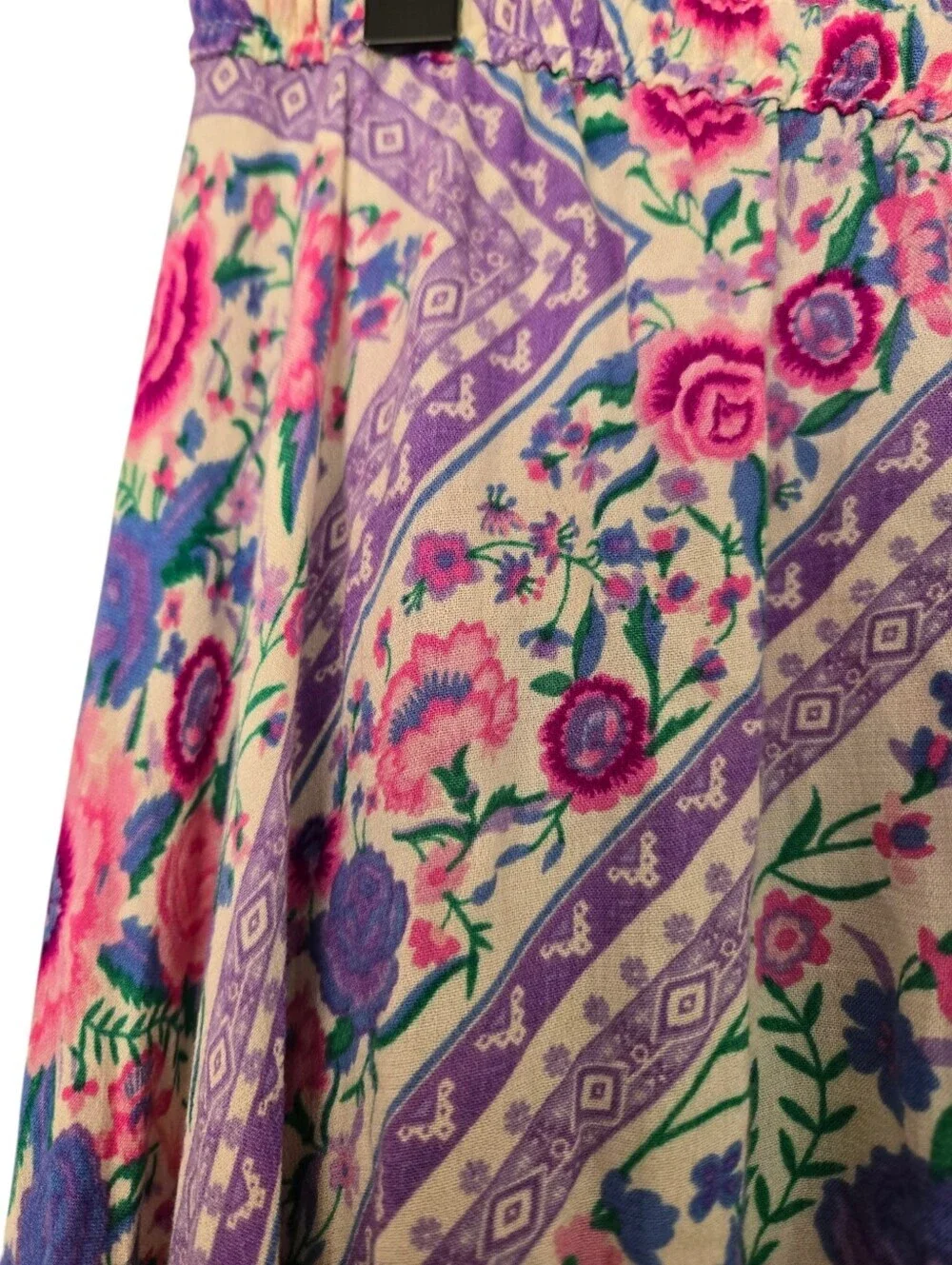 ✨ RARE Spell & The Gypsy Collective Boho Floral Maxi Skirt Medium ✨